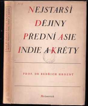 Nejstarší dějiny Přední Asie, Indie a Kréty