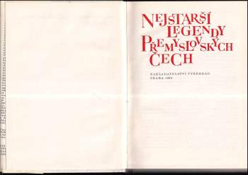 Nejstarší legendy přemyslovských Čech