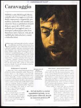 Michelangelo Merisi da Caravaggio: Největší malíři - Caravaggio