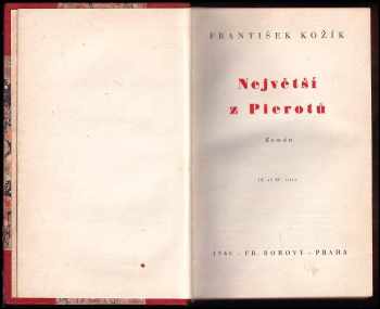 František Kožík: Největší z Pierotů