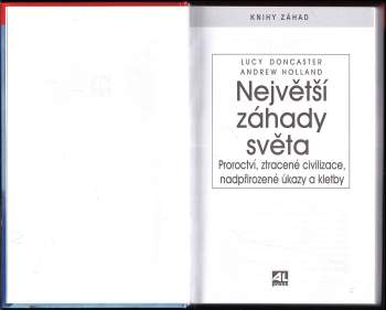 Lucy Doncaster: Největší záhady světa