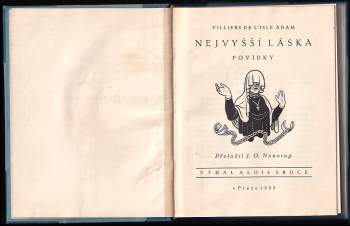 Auguste De Villiers De L'Isle-Adam: Nejvyšší láska