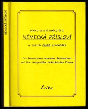 Nejznámější německá přísloví a jejich české protějšky