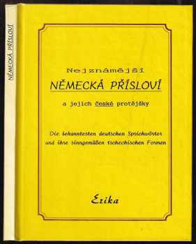 Nejznámější německá přísloví a jejich české protějšky