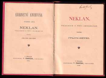 Julius Zeyer: Neklan