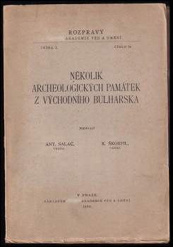 Několik archeologických památek z východního Bulharska