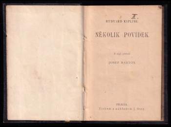 Rudyard Kipling: Několik povídek