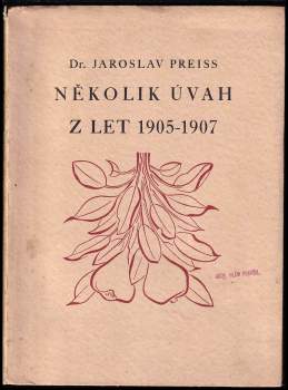 Několik úvah z let 1905-1907