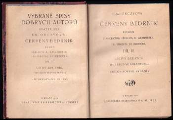 Emmuska Orczy: Červený bedrník I - VII KOMPLET