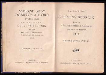 Emmuska Orczy: Červený bedrník