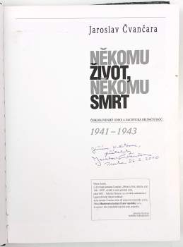 Jaroslav Čvančara: Někomu život, někomu smrt