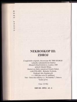 Brian Lumley: Nekroskop