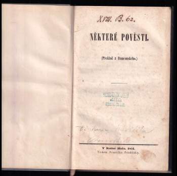 Voltaire: Některé pověsti