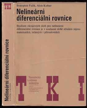 Alois Kufner: Nelineární diferenciální rovnice