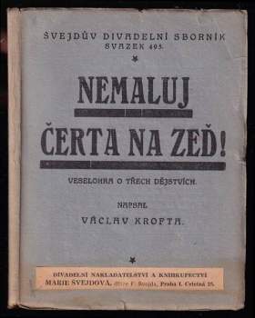 Nemaluj čerta na zeď