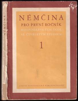 Němčina pro 1. ročník hospodářských škol se čtyřletým studiem