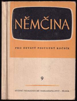 Němčina pro devátý postupný ročník všeobecně vzdělávacích škol