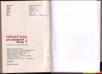 Věra Höppnerová: Němčina pro jazykové školy