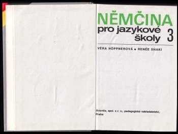 Věra Höppnerová: Němčina pro jazykové školy