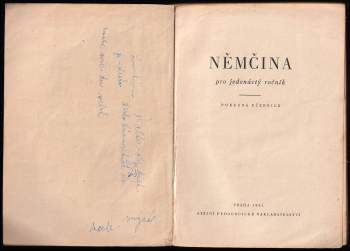 Němčina pro jedenáctý ročník