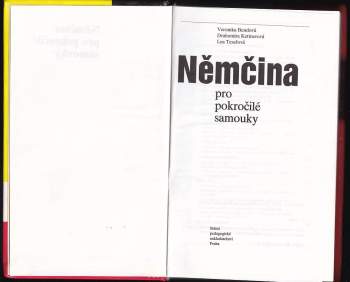 Drahomíra Kettnerová: Němčina pro pokročilé samouky