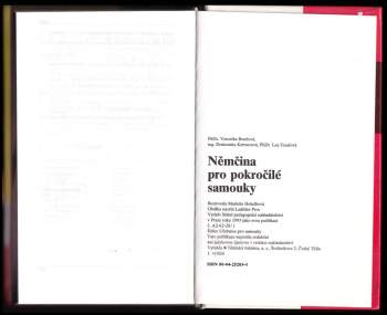 Drahomíra Kettnerová: Němčina pro pokročilé samouky