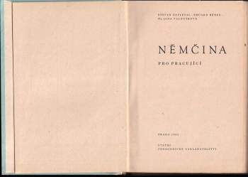 Eduard Beneš: Němčina pro pracující