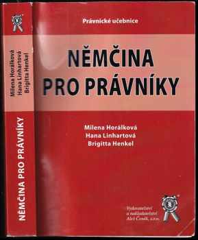 Hana Linhartová: Němčina pro právníky