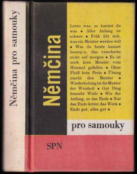 Němčina pro samouky : klíč ke cvičením - Drahomíra Kettnerová, Veronika Bendová (1984, Státní pedagogické nakladatelství) - ID: 830144