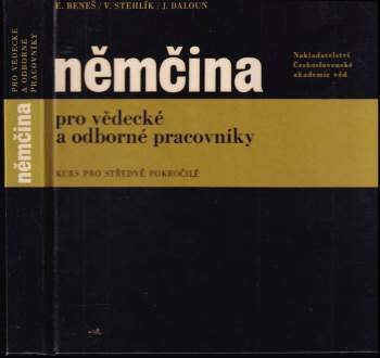 Němčina pro vědecké a odborné pracovníky