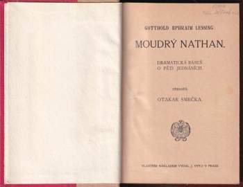 Johann Wolfgang von Goethe: Německá dramata: Moudrý Nathan + Torquato Tasso + Judita + Savonarola