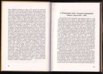 Tomáš Staněk: Německá menšina v českých zemích 1948 - 1989