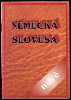 Německá slovesa nově