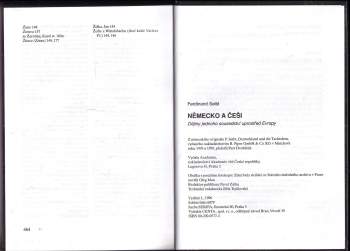 Ferdinand Seibt: Německo a Češi