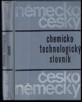 Německo-český a česko-německý chemicko-technologický slovník