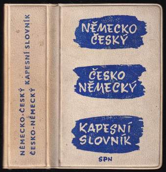 Německo-český a česko-německý kapesní slovník