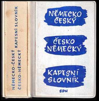 Německo-český a česko-německý kapesní slovník