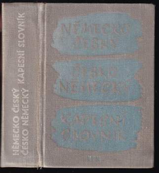 Josef Beneš: Německo-český a česko-německý kapesní slovník