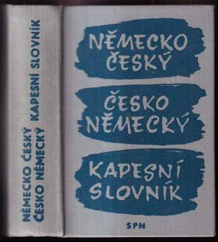Německo-český a česko-německý kapesní slovník