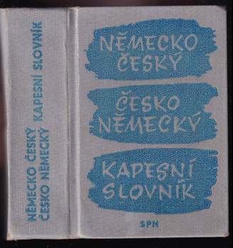 Německo-český a česko-německý kapesní slovník
