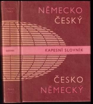Německo-český a česko-německý kapesní slovník