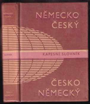 Německo-český a česko-německý kapesní slovník - Josef Beneš (1980, Státní pedagogické nakladatelství) - ID: 59880
