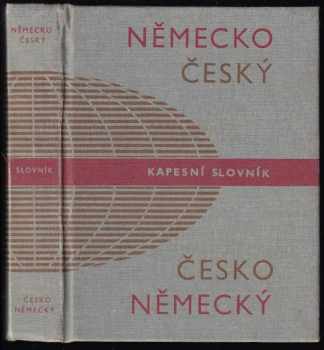 Německo-český a česko-německý kapesní slovník - Josef Beneš (1986, Státní pedagogické nakladatelství) - ID: 447148