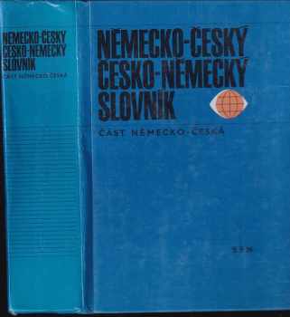 Německo-český a česko-německý slovník Část 1, Německo-česká.