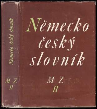 Hugo Siebenschein: Německo-český a česko-německý slovník