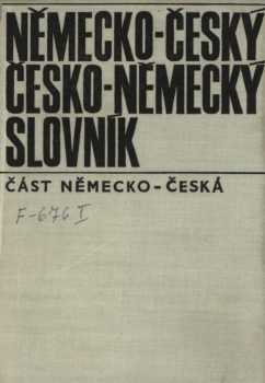 Německo-český a česko-německý slovník