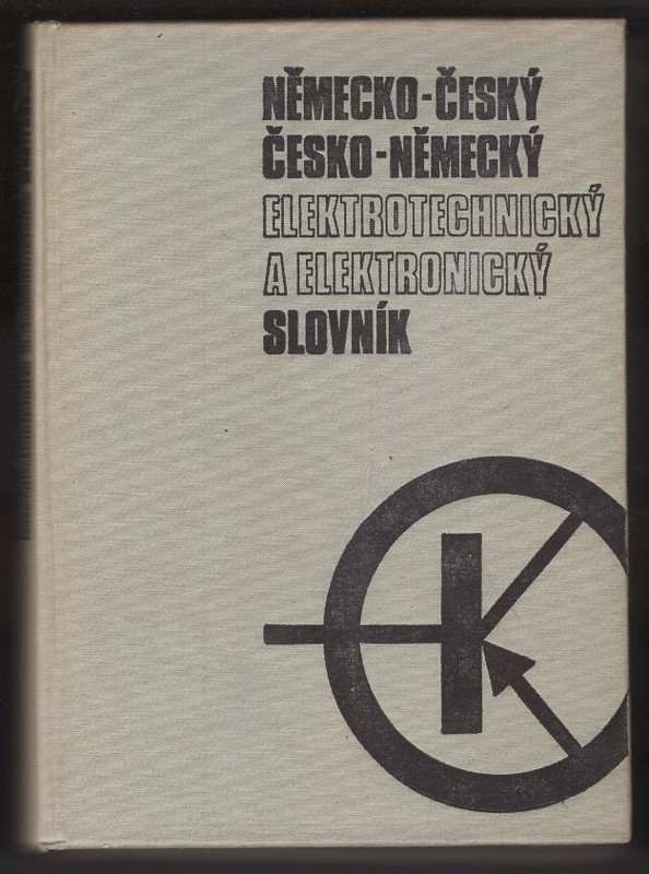 Německo-český, česko-německý elektrotechnický a elektronický slovník