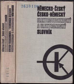Německo-český, česko-německý elektrotechnický a elektronický slovník