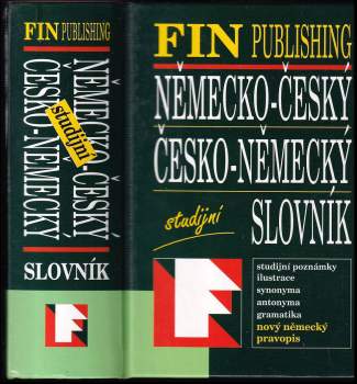 Německo-český, česko-německý studijní slovník