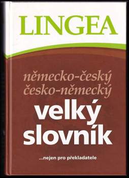 Německo-český, česko-německý velký slovník
